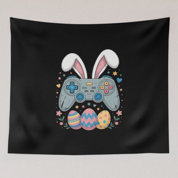 Item preview, Easter Video Game Bunny Eggs Gaming Gamer designed and sold by KarstenNoanra.