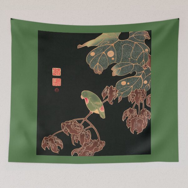 Item preview, Ito Jakuchu: The Paroquet (Parakeet) designed and sold by Tridentulus.