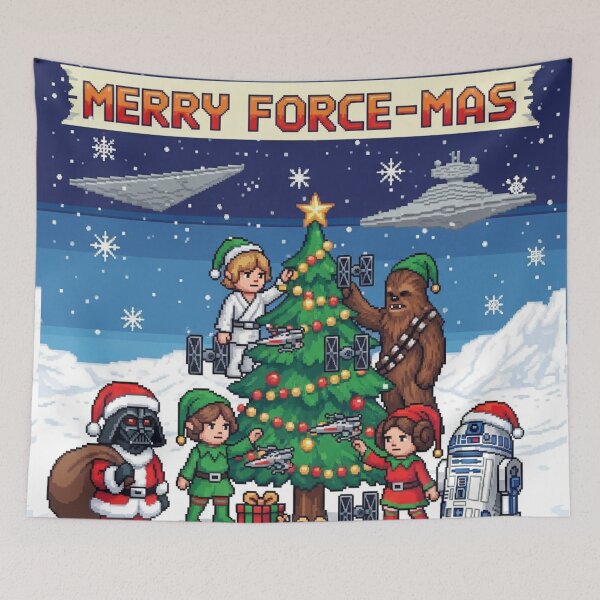 Item preview, Merry Force-Mas Galactic Christmas designed and sold by DracosFire.
