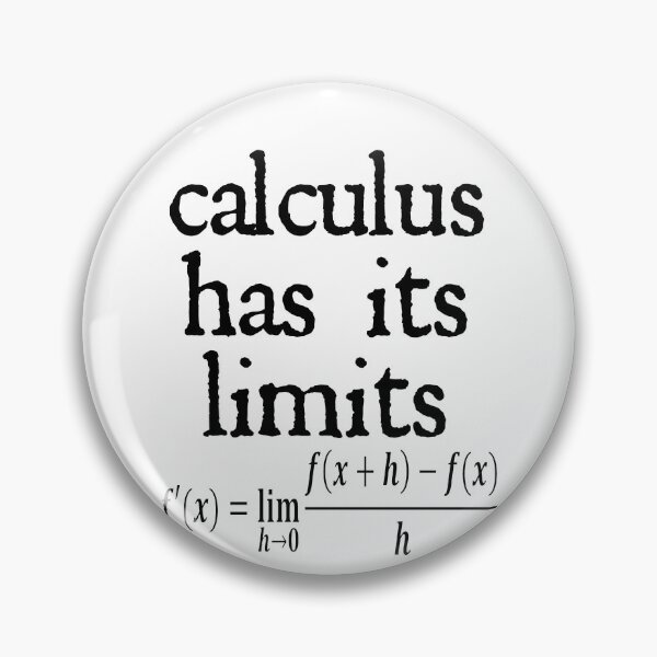 Item preview, Funny Nerdy Calculus Has Its Limits Teacher Black Text designed and sold by MathWare MathClips.