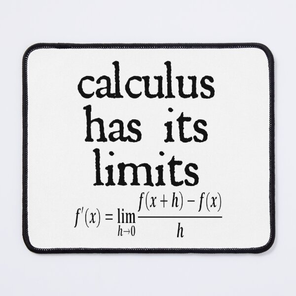 Item preview, Funny Nerdy Calculus Has Its Limits Teacher Black Text designed and sold by MathWare MathClips.