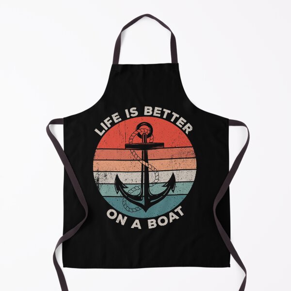 Item preview, Life Is Better On a Boat - Funny Boat Sailing Sailor Captain Gift, designed and sold by kafferahelma.