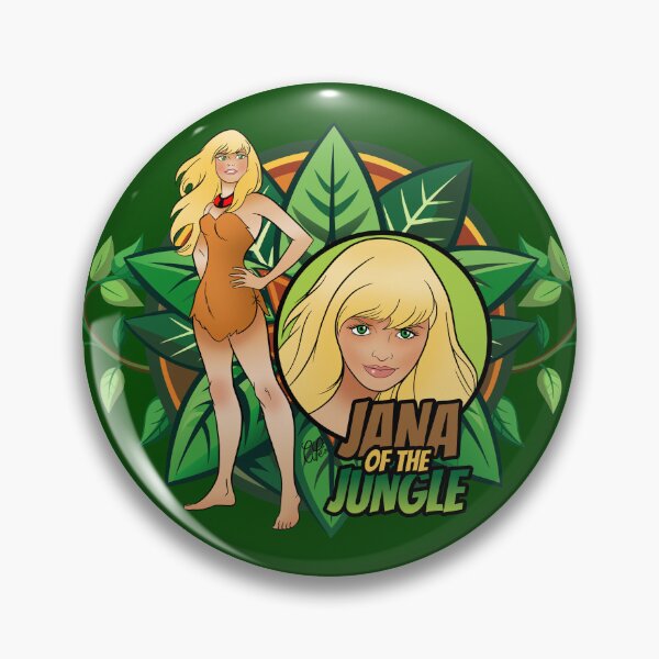 Item preview, CLASSIC TV CARTOON 70S - JANA JUNGLA - BLONDE GIRL designed and sold by CuPensky.
