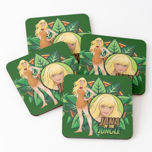Item preview, CLASSIC TV CARTOON 70S - JANA JUNGLA - BLONDE GIRL designed and sold by CuPensky.