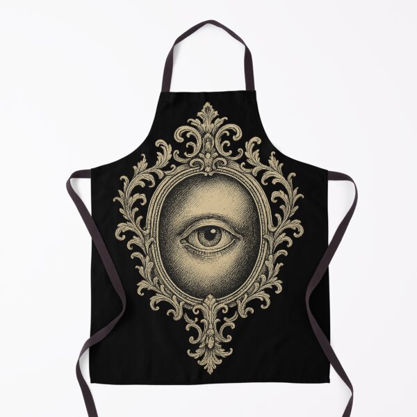 Item preview, Ornate Gothic Eye Frame – Victorian Occult Symbol designed and sold by Mouraludia.