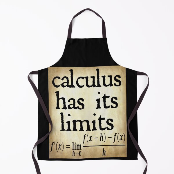 Item preview, Funny Nerdy Calculus Has Its Limits Teacher Black Text Parchment designed and sold by MathWare MathClips.