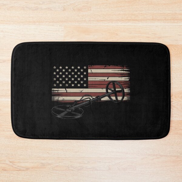 Item preview, Patriotic Metal Detecting USA Flag Treasure Hunt Detectorist designed and sold by duolastgend.