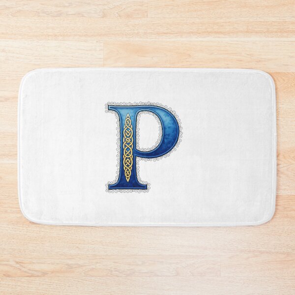 Item preview,  Golden Celtic Monogram Letter P(Custom Names Available - Contact Me) designed and sold by CelticSoulShop.