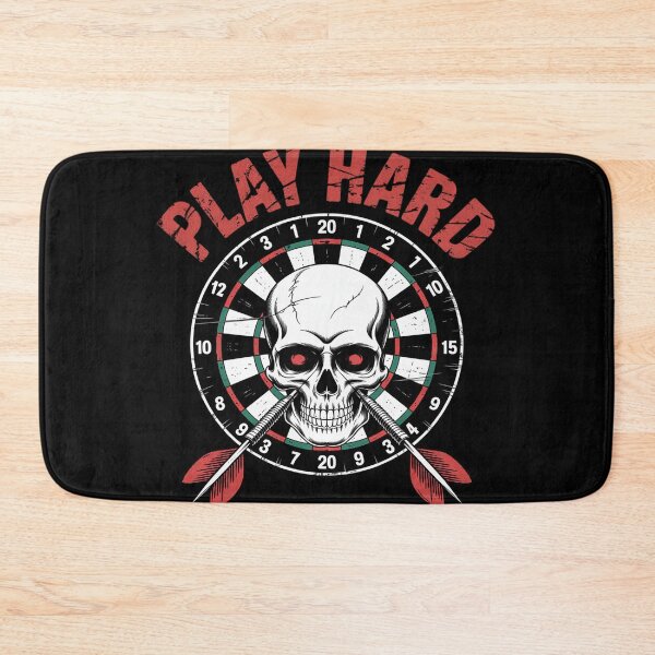 Item preview, Play Hard Skull Arrow dartboard bullseye Team - Darts designed and sold by duolastgend.