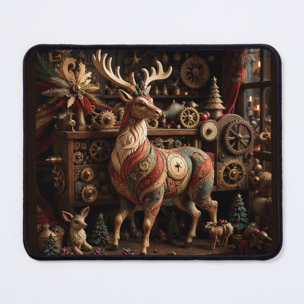 Item preview, Clockwork Reindeer designed and sold by Ilona Abou-Zolof.