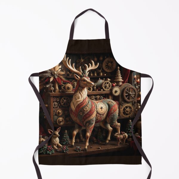 Item preview, Clockwork Reindeer designed and sold by Ilona Abou-Zolof.