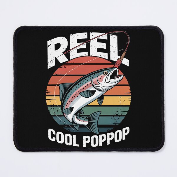 Item preview, PopPop Father's Day Fish Angling Fishing Angler Reel designed and sold by duolastgend.
