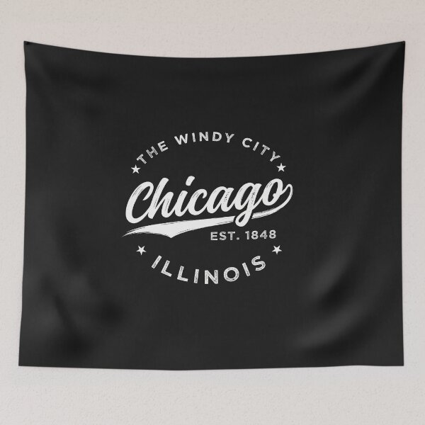 Item preview, Chicago The Windy City - Vintage Est. 1848 Illinois Souvenir designed and sold by AdyKurniawan.