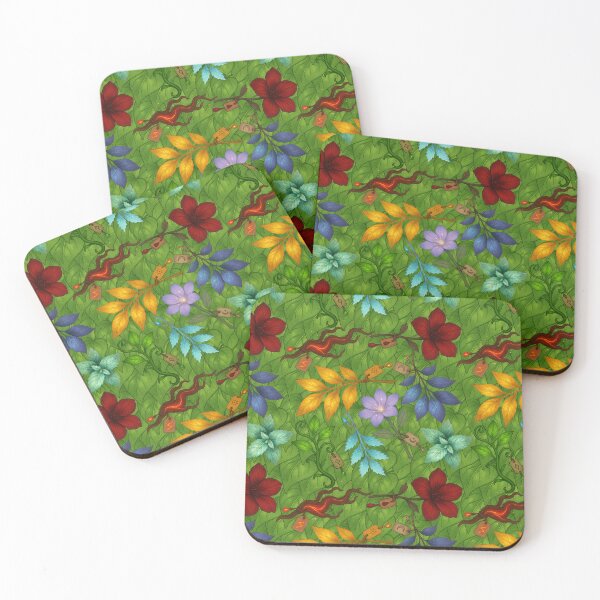 Item preview, Fantasy Alchemy Herbs – Seamless Botanical Pattern designed and sold by AlcheArtsStudio.