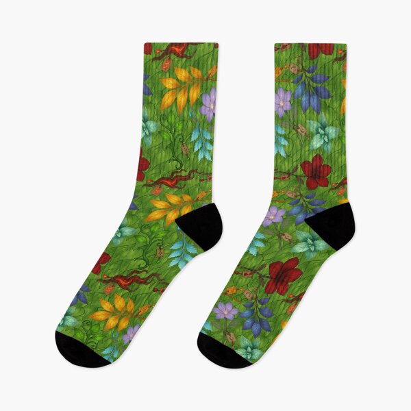Item preview, Fantasy Alchemy Herbs – Seamless Botanical Pattern designed and sold by AlcheArtsStudio.