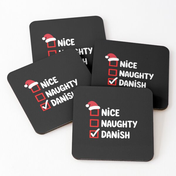 Item preview, Nice Naughty Danish Christmas Denmark Heritage Roots designed and sold by duolastgend.