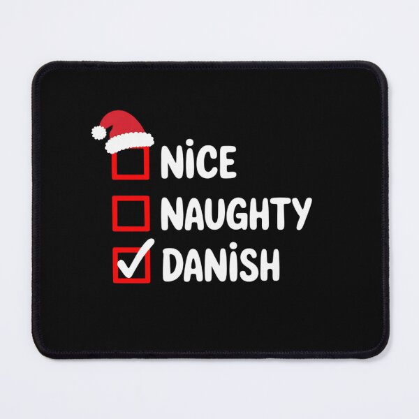 Item preview, Nice Naughty Danish Christmas Denmark Heritage Roots designed and sold by duolastgend.