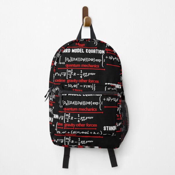 Item preview, Nerdy Standard Model Equation Physics Teacher White Text designed and sold by MathWare MathClips.