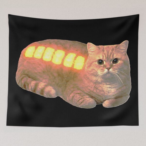 Item preview, Funny Cat Meme - Fully Charged designed and sold by The Art by Rossouw.