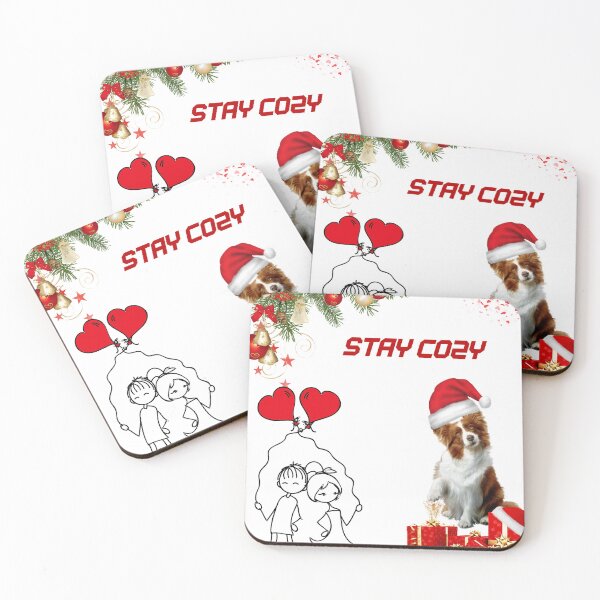 Item preview, Stay Cozy – Christmas Aesthetic Couple, Holiday Design, Daschund christmas designed and sold by GraphixKing999.