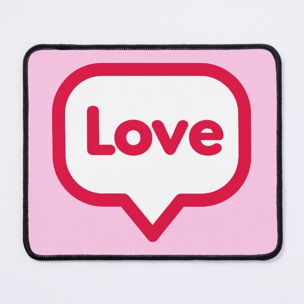Item preview, Love Speech Bubble designed and sold by BobaBunny76.