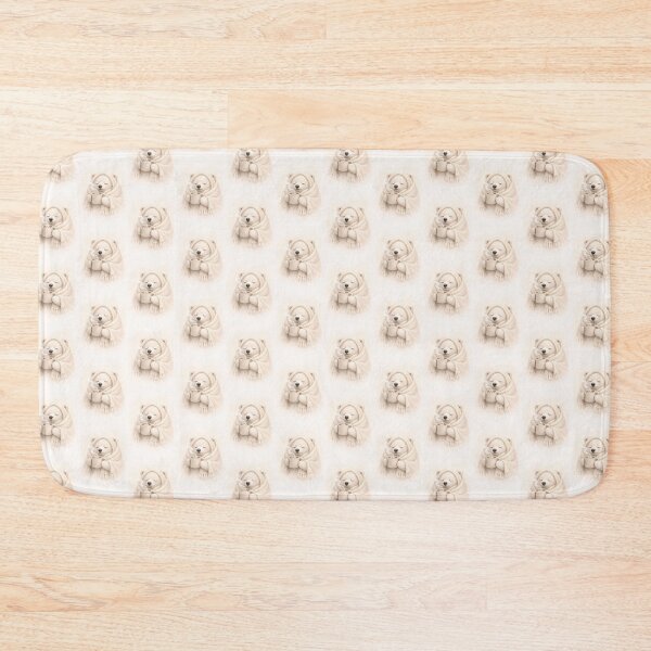 Item preview, Cozy Polar Bear Illustration – Cute Winter Animal Wall Art designed and sold by Beamiverse.