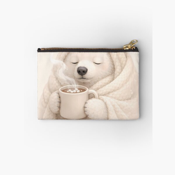 Item preview, Cozy Polar Bear Illustration – Cute Winter Animal Wall Art designed and sold by Beamiverse.