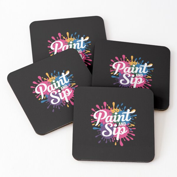 Item preview, Paint and Sip Party Art Night Wine Canvas Novelty Apparel designed and sold by tlallimicrichi.