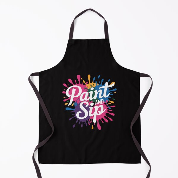 Item preview, Paint and Sip Party Art Night Wine Canvas Novelty Apparel designed and sold by tlallimicrichi.