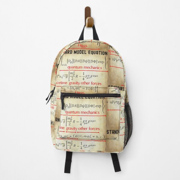 Item preview, Nerdy Standard Model Equation Physics Teacher Black Text Parchment designed and sold by MathWare MathClips.