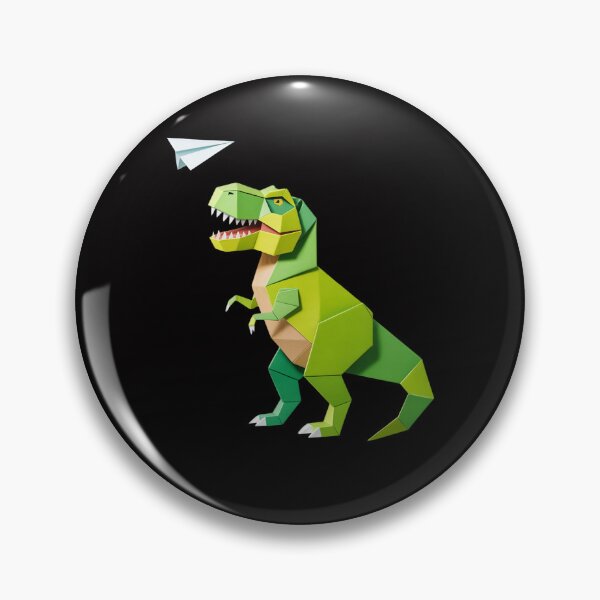 Item preview, Origami Dinosaur - Origami T-Rex Flying Paper Airplane designed and sold by tlallimicrichi.