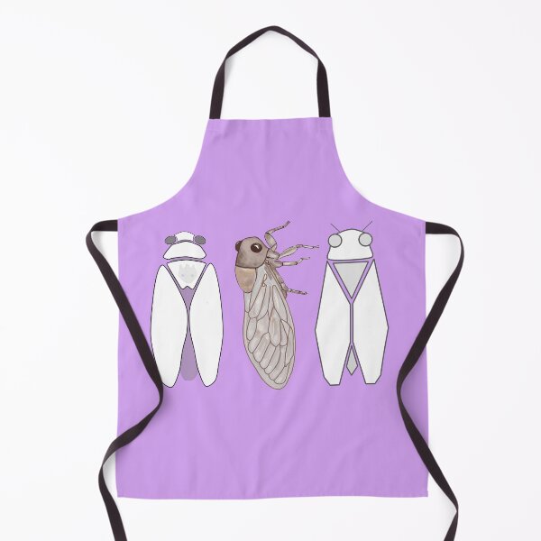 Item preview, Three detailed graphic cicadas. designed and sold by chromyral-creations.