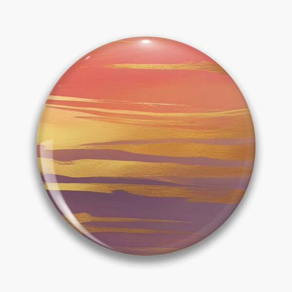 Item preview, Golden Sunset Abstract Peach and Purple Clouds designed and sold by LakLuxe studio .