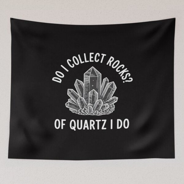 Item preview, Of Quartz I Do - Rock Collector Geode Hunter Geology designed and sold by tlallimicrichi.