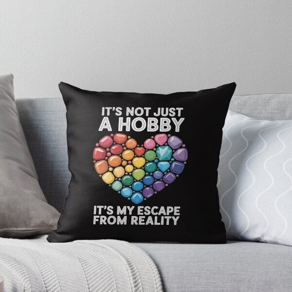 Item preview, Not Just Hobby It's My Escape From Reality Diamond Painting designed and sold by tlallimicrichi.
