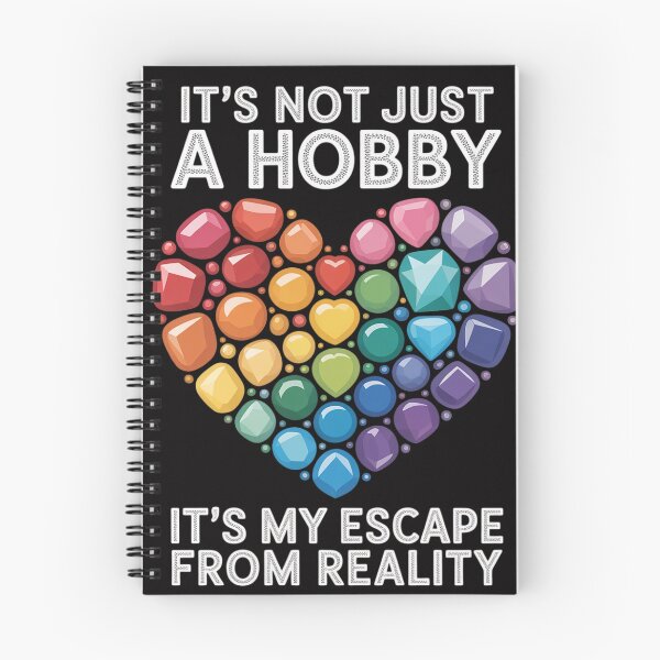 Item preview, Not Just Hobby It's My Escape From Reality Diamond Painting designed and sold by tlallimicrichi.