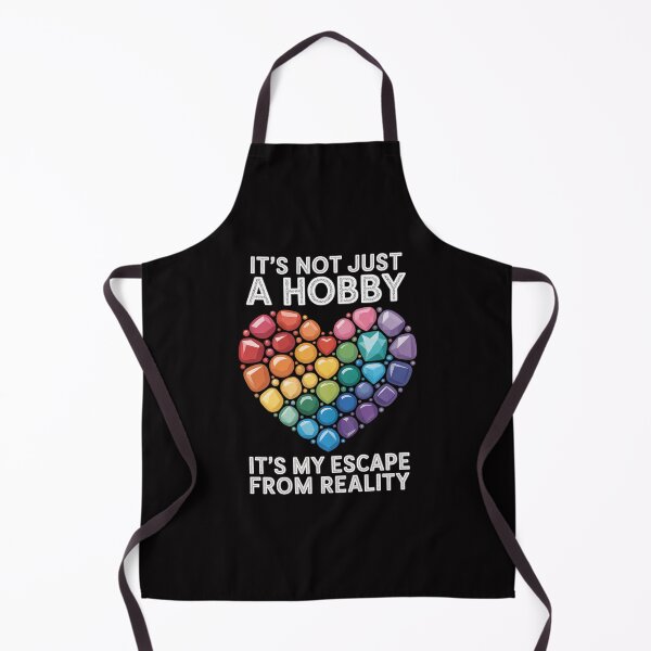 Item preview, Not Just Hobby It's My Escape From Reality Diamond Painting designed and sold by tlallimicrichi.