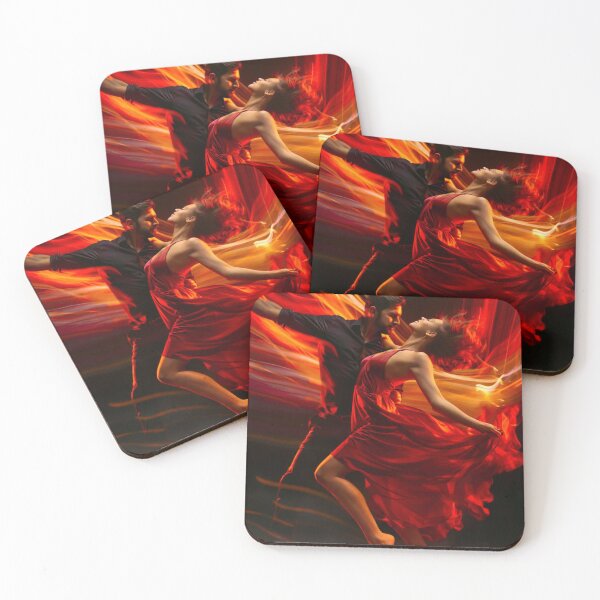 Item preview, Salsa in Liquid Fire designed and sold by ArgentoArt.