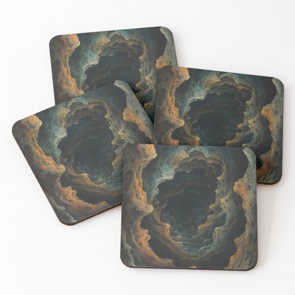 Item preview, Abstract cave with complex textures designed and sold by Mianku | Für das Leben.