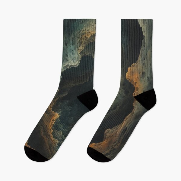 Item preview, Abstract cave with complex textures designed and sold by Mianku | Für das Leben.