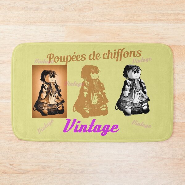 Item preview, Vintage rag doll in sepia. designed and sold by chromyral-creations.