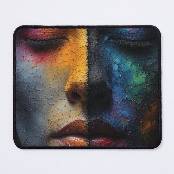 Item preview, Split color palette of the female face designed and sold by Mianku | Für das Leben.