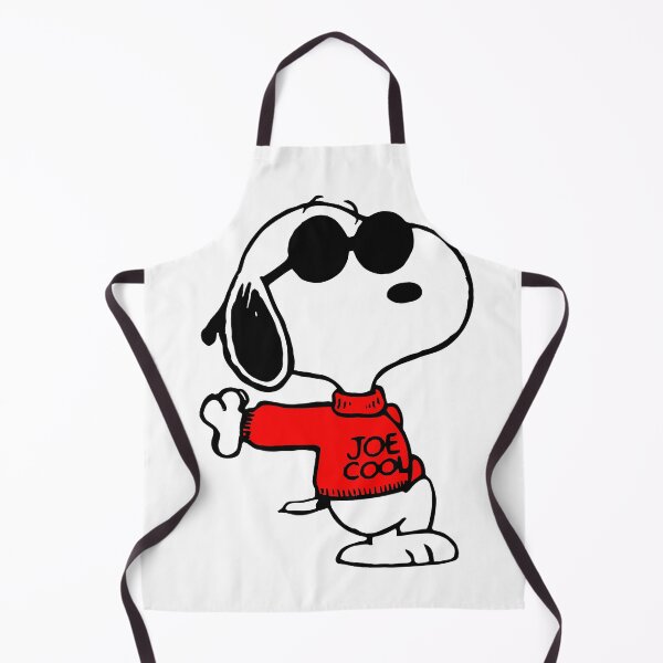 Item preview, Snoopy Joe Cool Wearing Sunglasses on Black Background designed and sold by dlindzw.