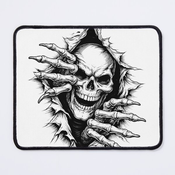 Item preview, Ripped Reality Skull Illustration designed and sold by StormVape.