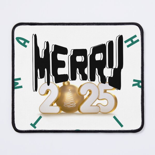 Item preview, Merry Christmas 2025 Bold Retro Holiday Design designed and sold by Skill_&_Stone.