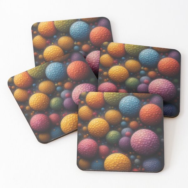Item preview, Colored spheres in an abstract universe designed and sold by Mianku | Für das Leben.