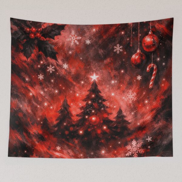 Item preview, Enchanted Crimson Christmas Night designed and sold by optimusprime39.
