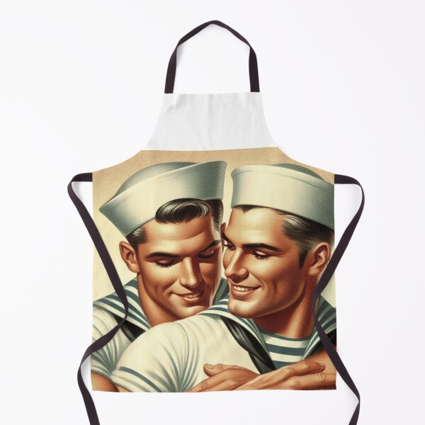 Item preview, 1940s Vintage Sailors Steam San Francisco Tom of Finland Tribute Gay Pride Graphic Design designed and sold by ItsAKinkThing.