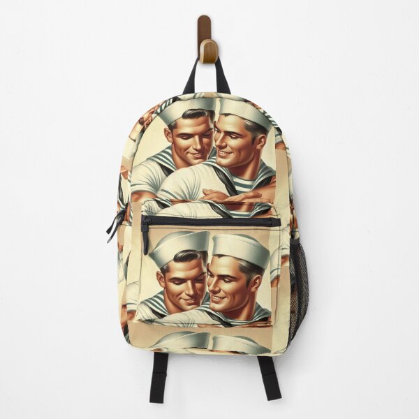 Item preview, 1940s Vintage Sailors Steam San Francisco Tom of Finland Tribute Gay Pride Graphic Design designed and sold by ItsAKinkThing.