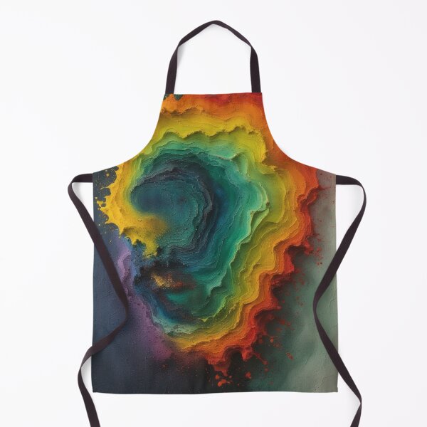 Item preview, Colorful abstract representation of earth layers designed and sold by Mianku | Für das Leben.